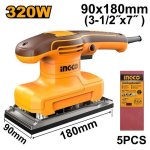 Ingco Finishing Sander 90 X 180MM 320W FS3216