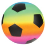 Rainbow Pvc Ball 21CM