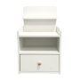 Zadar Bedside Table Side Table White