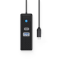 Orico 50CM 3-PORT Type-c HUBPWCUR-C3-05-BK-EP