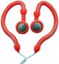 Geeko Hook On Stereo Earphones- Red