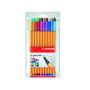 Stabilo Point 88 Fineliner: Assorted Wallet 20S