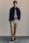 Regular Fit Chino Shorts - Beige