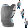 Chicco Myamaki Complete Carrier - Grey Stripes