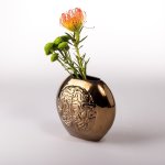 Creative Hub Brain Vase - Bronze