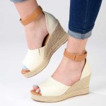 Madison Laura Wedge - Natural Tan - 8