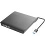 Brushed USB 3.0 External Dvd/cd Burner Drive For Laptops