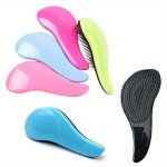 Detangling Hair Brush Anti Static Hairdressing Brush Portable Wet Or Dry Hair Brush For All Hair Types