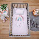 Babes & Kids Rainbow Cot Duvet Cover Set