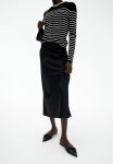 Fine-knit Cardigan - Black