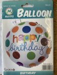 18 Inch Happy Birthday Smarties