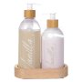 Natures Edition Vanilla Caddy Set Containing Hand Wash 400ML Plus Hand Cream 250ML Vanilla