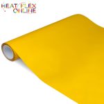 Classic Matt Gold Yellow Heat Transfer Vinyl 500MMX1M