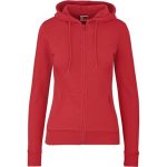 Ladies Bravo Hooded Sweater Red