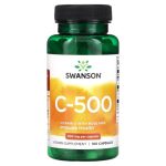 C-500 – Vitamin C With Rose Hips 500 Mg 100 Caps