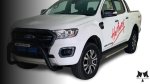 Ford Wildtrak Pdc Black Stainless Steel Nudge Bar 2016+