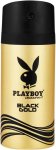 PLAYBOY Black Gold Deodorant Spray - For Men