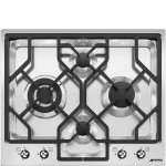 Smeg 60CM Classic Stainless Steel Gas Hob