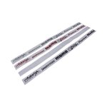 Vinyl Grocery List - Autostyle bridgestone momo autogauge pioneer hella 80X4CM Each White - Autostyle Motorsport South Africa