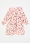 PoP Candy Printed Peter Pan Dress - Pink