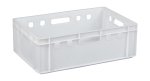 Heavy Duty Stackable White Crate H197 W600 D390