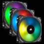 Corsair ML120 Pro Rgb LED 120MM Pwm Premium Magnetic Levitation Case Fan 3 Fan Pack With Lighting Node Pro