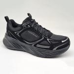 Skechers Edgeride Lace Up Sneaker - Black - 8