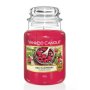 Candle Jar Raspberry Large