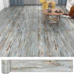 Lareko 54 Sq.ft Wood Peel And Stick Floor Tiles 36 Pack Grey Vinyl Flooring No Adhesive Residue 36" 6" Waterproof And Non-slip L
