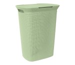 Ezy Storage Mode 57L Laundry Hamper - Moss Green