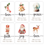 Personalised Christmas Gift Stickers - Blessings - Afrikaans