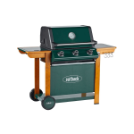 Ranger Hybrid Multi-cooking Surface Braai - 3 Burners - Gas briquettes