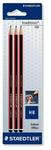 Staedtler Tradition Hb Pencils - 3 Pack