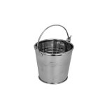 Bucket MINI 3 Lines S steel 10X9 Cm