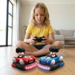 2.4G Rc Ejection Bumper Car Twin Pack - Red