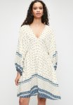 Volume Sleeve Fit & Flare MINI Dress - Cottage Core Double Border