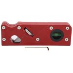 Portable Wood Planer Hand Tool For Carpenters 45 Degree Chamfer Plane Trimming Manual Cutting Depth Adjustment Reinforced Alumin