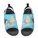 Pointodoor Cute Turtle Sandals Unisex Kids Athletic Summer Hiking Water Shoes For Kids Toddler Open Toe Sport Athletic Sandals A