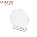 Circle Trophy – 147MM X 147MM With 5MM Base 5MM Clear Acrylic
