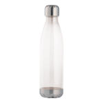 BW0076 - 1 Litre Tritan Water Bottle With Stainless Steel Bottom And Cap Clear Std