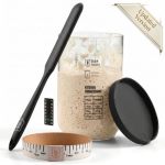 Kook Sourdough Starter Kit With Glass Levain Jar Date Marked Feeding Band Thermometer Silicone Spatula Scraper Cover And Guide 3