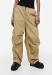 Parachute Trousers - Beige