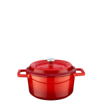 Lava Round Casserole 20CM - Red