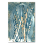 Botany Blue 5 Art Print - 100CM X 150CM No Frame Print Only