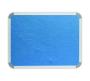 Parrot Products Info Board Aluminium Frame 1200 900MM Sky Blue