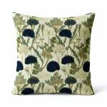 Midnight Thistle Scatter Cushion - Double-sided Print Feather Inner
