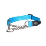 Rogz Utility Control Collar Chain - XX Large Turquoise