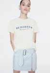 Printed T-Shirt - Cream & Deftones