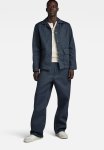 G-star Raw Modson Straight Chino Lead Selvedge Denim - Raw Denim