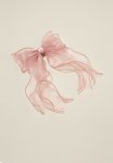 Tilly Hair Bow - Blush